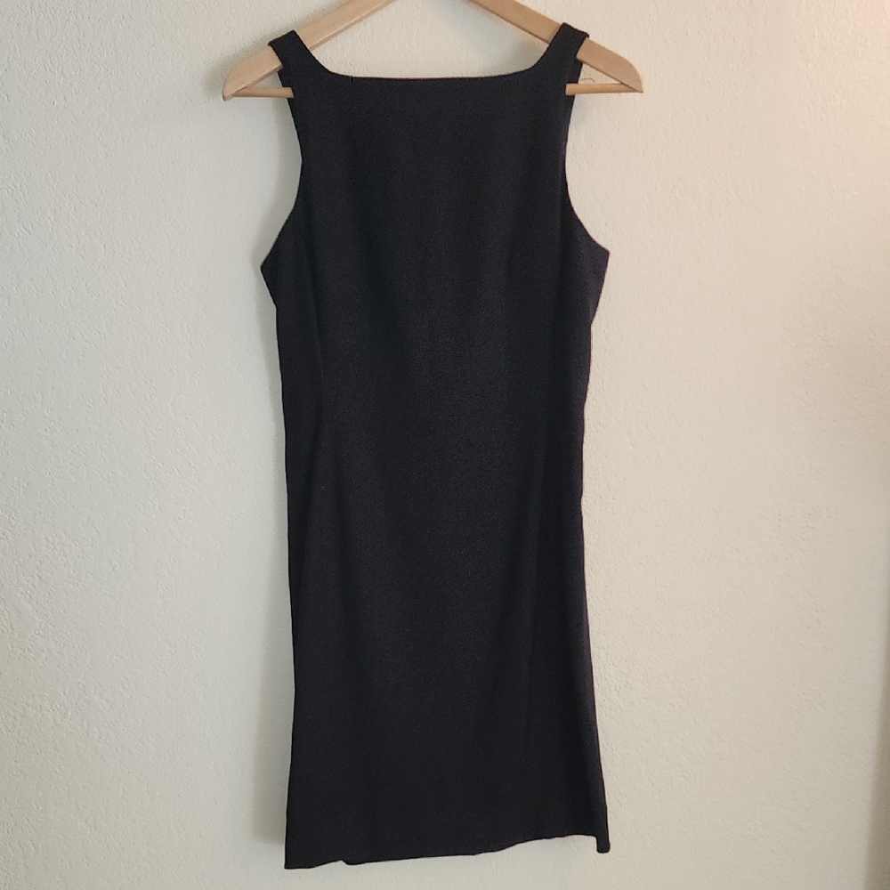 Nicole Miller Black Mini Dress